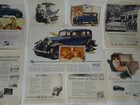 Lot 50 1920s Print Magazine Advertising Buick General Motors Automobile Ephemera