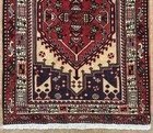 Vintage Sarab Tribal Geometric Hand Knotted Wool Oriental Runner Rug 3x10 Boho