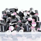 24 Pack Bulk Buy Allary 100  Polyester 200 Yds Sewing Threads  black  