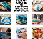 Clear Epoxy Resin  2 Part Kit  Epoxy Countertops  Resin Art   1 Gallon Kit