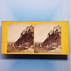 Stirling Stereoview 3d C1860 Real Photo The Castle Back Walk Path Scotland