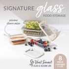 Bentgo 8pk Signature Glass White Stone