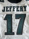 Eagles Alshon Jeffery Game Issued  17 Inscribed 100 Year Anniversary Jersey
