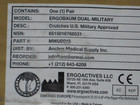 1 Pair - Ergobaum Mwu0018 Dual-military Crutches Underarm Pads 651501676853 New