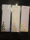 Personalized Name Sharon Memo Notepad List Pad Magnet Stationery Paper  3 Pads
