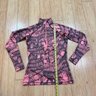 Nike Pro Hyperwarm Dri Fit Training 1 2 Zip Pullover Coral Women   s Size M 485693