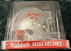 Chris Henry Jr  Signed Mini Helmet Auto Coa Red Ink Riddell Ohio State Football