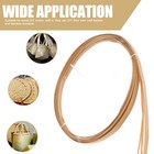 4rolls Rattan Strips For Diy Basket Weaving And Wedding Decorations
