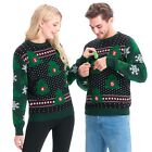 Giggling Getup Funny Ugly Christmas Sweater For Men  Pickle Christmas Ugly Sweat