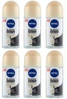 6x Nivea Invisible Black   White Silky Smooth Anti-perspirant Deodorant Roll On