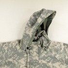 Us Army Jacket Mens Large Long Green Camo Parka Cold Weather Universal Gtx Gore