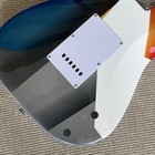 Clapton St Crash 1 Rainbow Electric Guitar Maple Fretboard 6 String Chrome Part