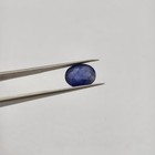 Natural Blue Sapphire 3 47 Ct Dark Blue Oval Step Transparent Gemstone 9 6x8mm