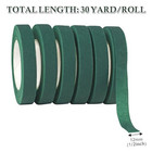 6 Roll Floral Tape 1 2inch Flower Tape Dark Green  Floral Tapes For Bouquet 