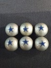 Nfl Dallas Cowboys Football Silver Billiard Pool Ball Cue Ball Replacement 