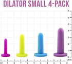 Silicone Dilators For Women   Men  Small 4-pack Sizes 1-4 Dilator Intimate Rose