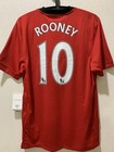 Autographed Rooney Manchester United Nike Soccer Jersey 09 10 Size M With Tag