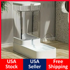 Large 5lbs Gravity Pet Feeder Large 1 Gal Water Dispenser Dog Cat Food Dispenser