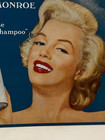 Marilyn Monroe Metal Sign Lustre-creme Shampoo Vintage Style Wall Decor