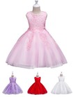 Lace Girls Bridesmaid Tutu Dress Baby Flower Kids Party Wedding Dresses Princess