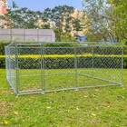 10x10ft Metal Outdoor Pet Dog Run House Kennel Cage Enclosure W  Lockable Door