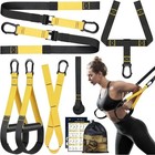 Home Resistance Training Kit Exercise Straps W  Door Anchor Travel Gym Equipment
