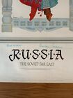 Barbara Lavallee Alaska Airlines 1991    russia Alaska Reunion    Poster Signed