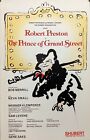 The Prince Of Grand Street Vtg  Original Window Card Poster 1978 Shubert Theatre