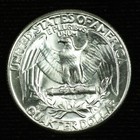 Washington Silver Quarter  1963 P  Gem Brilliant Uncirculated  Lot   033