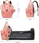 Diaper Bag  Backpack With Changing Station  Waterproof Baby Bag For Boys   Girls
