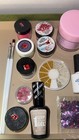 Nail Art Kit Set  Glitter decals acrylics stickers brushes nail Art