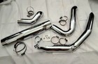 Oem Harley-davidson 17-25 Touring M8 Chrome Exhaust Heat Shields  clamps bracket