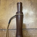 Vintage Goose Call P s  Olt No  800 Walnut Pekin Ill Excellent