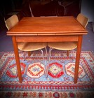 Danish Modern Mid Century Modern Mobler   Teak Dining Table