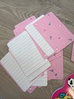 Sanrio Spotty Dottie Heart-shaped Spiral Notebook 36 Pink Sheets 1997 Vintage Co