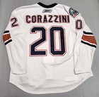 Edmonton Oilers Carl Corazzini Game Worn Used Hockey Jersey 2008-2009 Nhl