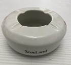 Vintage  Ashtray Scotland Souvenir Collectible Ceramic Painted