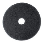 3m 8277 19 In  Low-speed High Productivity Floor Pads 7300 - Black  5 ct  New