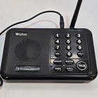 Wuloo 22 Channel 100 Code 1 Mile Range Fm Wireless Intercom System - Black - Ud
