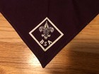 Nice Vintage Bsa Boy Scouts Neckerchief Appr  40  X 28 1 2 x 28 1 2 