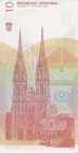 Croatia First Banknotes  P-18 10 Dinars 1991 Unc Uncirculated  copy 