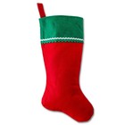 New   Felt Christmas Stocking  Red And Green  19   By Holiday Time
