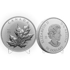 2023 Canada  50 Maple Leaves In Motion Uhr 5oz  9999 Silver Proof Mintage 2000