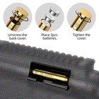 223 5 56mm Red Laser Bore Sight Brass Cartridge Bullet With Box   Batteries