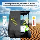 10l0l Golf Cart Cover For 4 Passenger Yamaha Ezgo Club Car  waterproof -black
