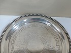 Antique 18th Century Sterling Silver Footed Salver Tray