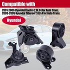 Engine Mount Motor Compatible With Fits 2001-2006 Hyundai Elantra L4 2 0l Doh   