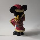 Disney Poliwoggs Antique 8 25  Santa Mickey Vintage Holiday Sculpture Figurine