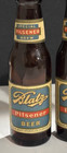 Vintage Beer Advertising Mini Glass Bottle Salt   Pepper Shakers-blatz - Acme