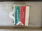 Vintage 1964 White Singer Featherweight 221k Sewing Machine W case originalcord 